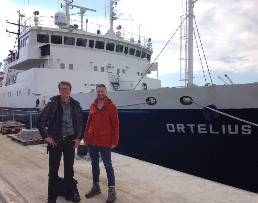 Ortelius, start van de expeditie Arctic Marine Litter