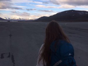 Net aangekomen in Longyearbyen