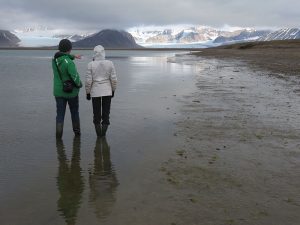 Uitkijken over de Krossfjorden