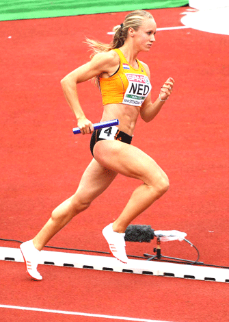 Eva Hovenkamp in action